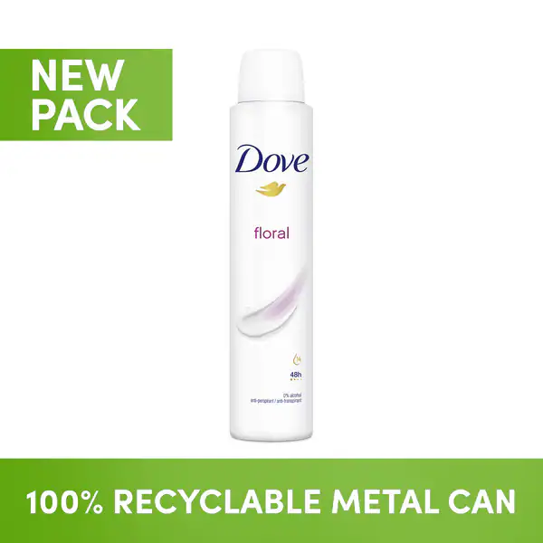 Dove Women Antitranspirant-Deospray Blumenduft 200 ml