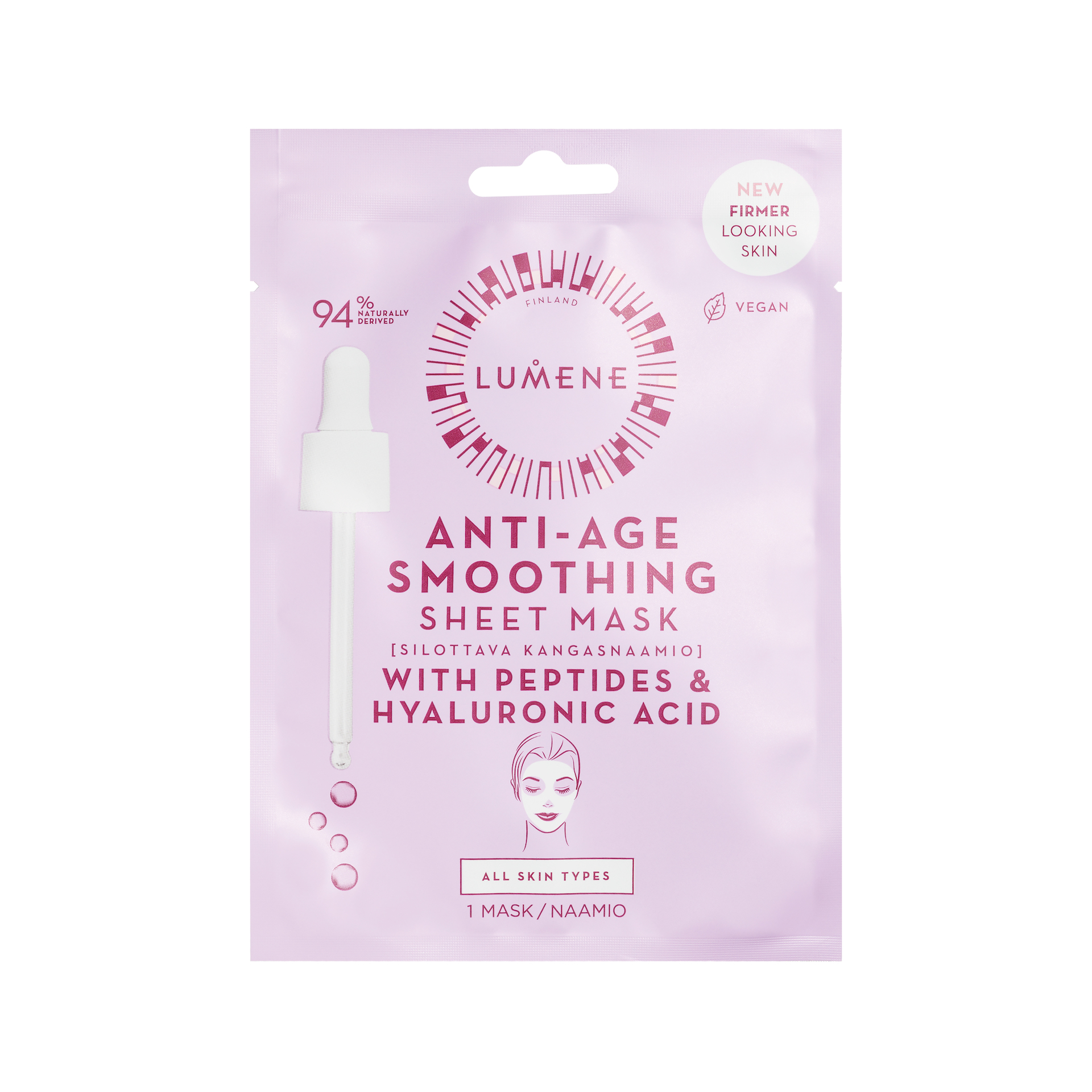 Gladilna maska za obraz proti staranju - Lumene