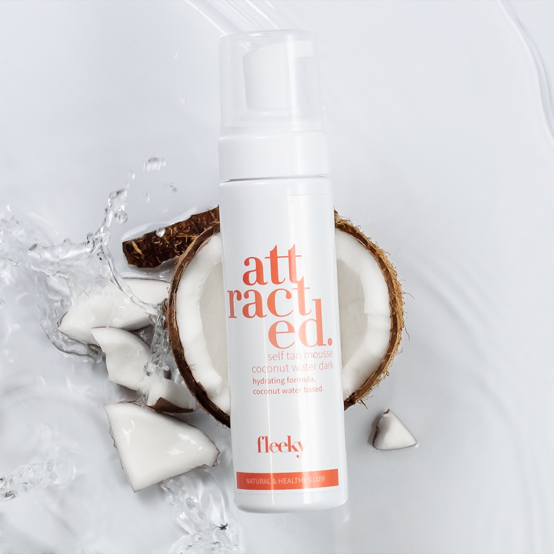 Fleeky zelfbruinende mousse met kokosextract – 200 ml