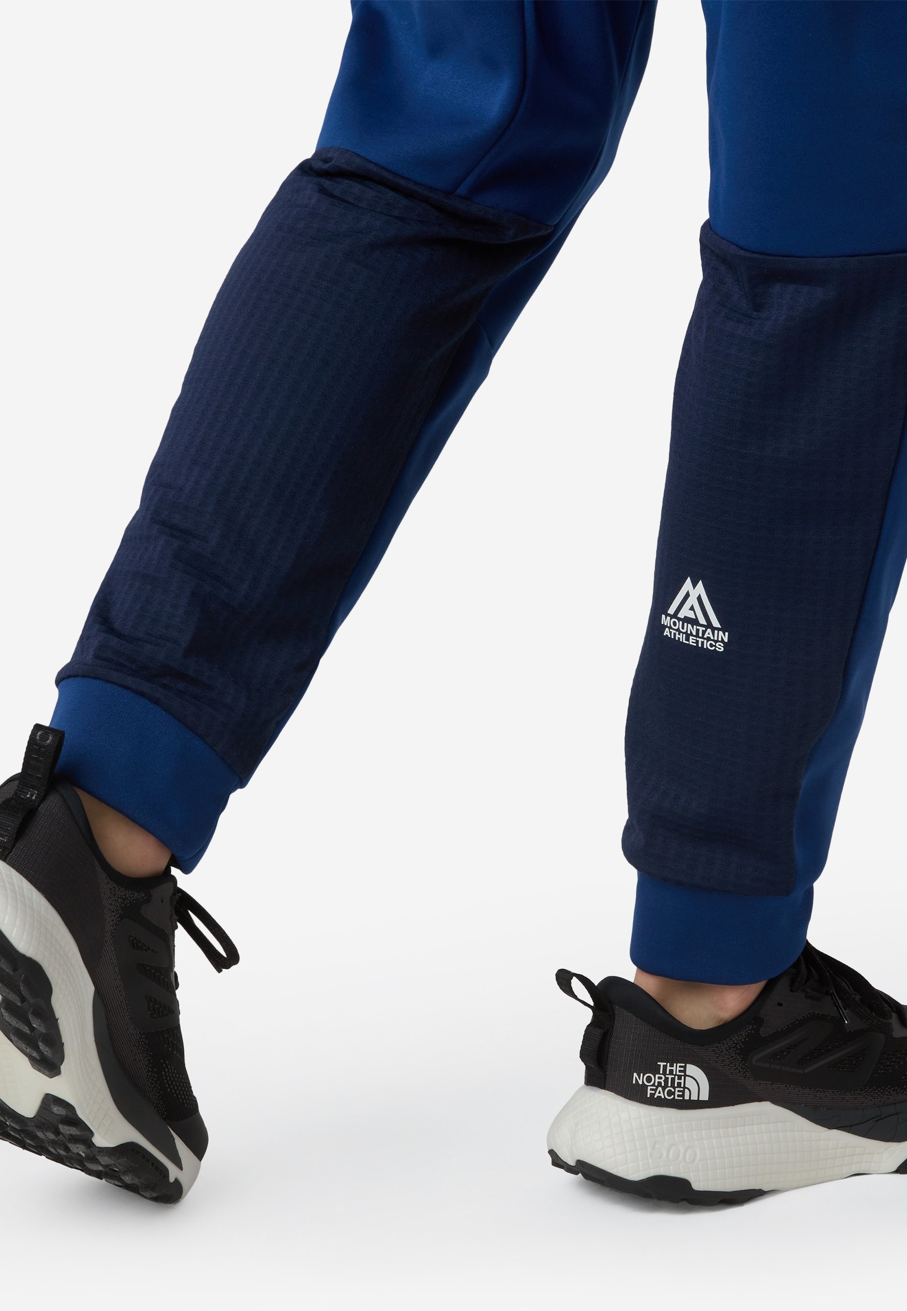 The North Face M MOUNTAIN ATHLETICS FLEECE PANT - Dressipüksid - sinine/tumesinine