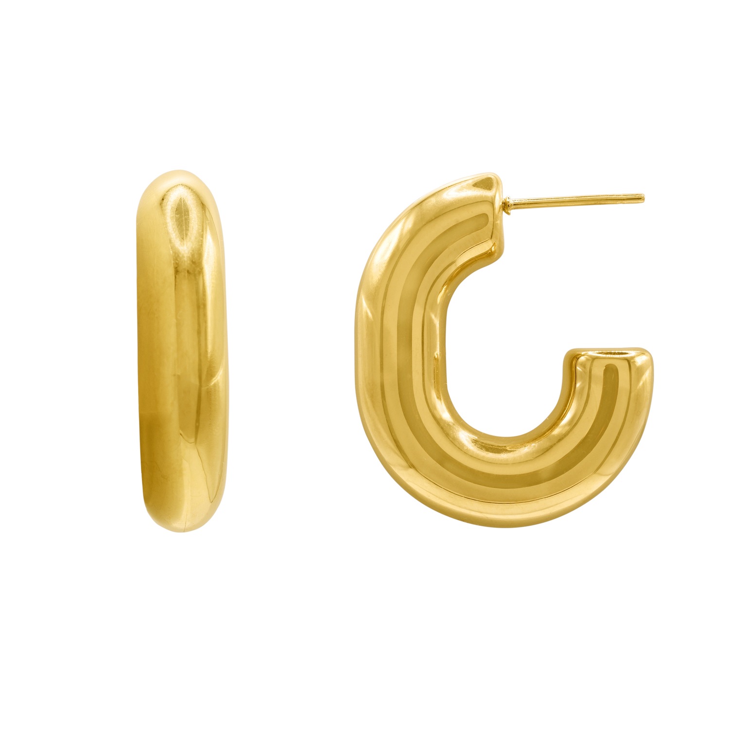 Heideman Boucles d'oreilles Ylene couleur or