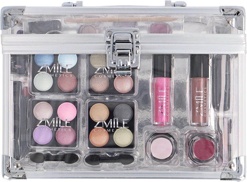 Estojo de cosméticos em acrílico ZMILE COSMETICS
