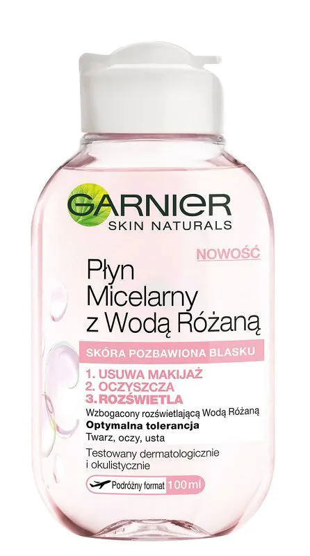 Garnier Skin Naturals Płyn micelarny z wodą różaną