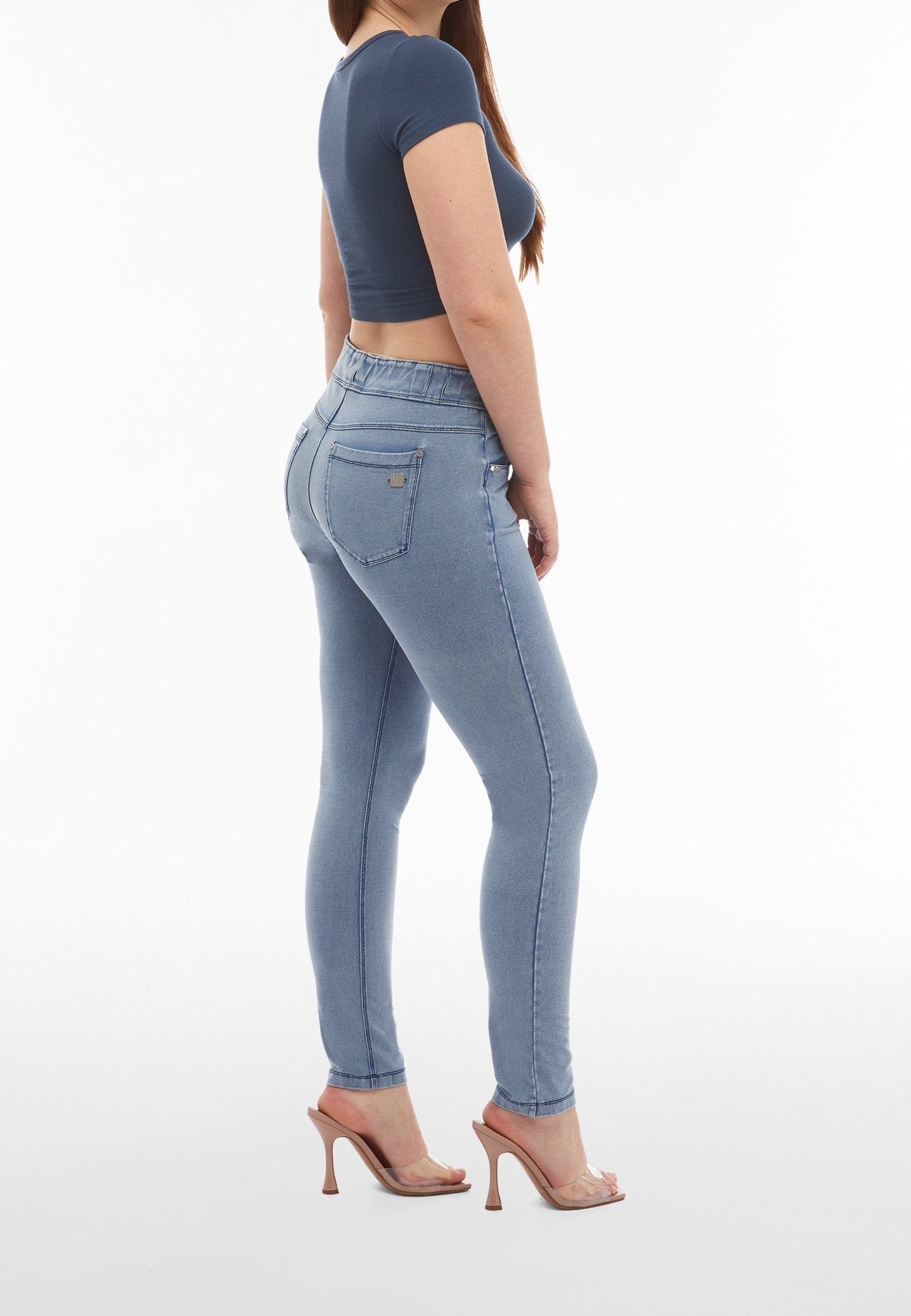 Freddy Jeans Skinny Fit - jasnoniebieski
