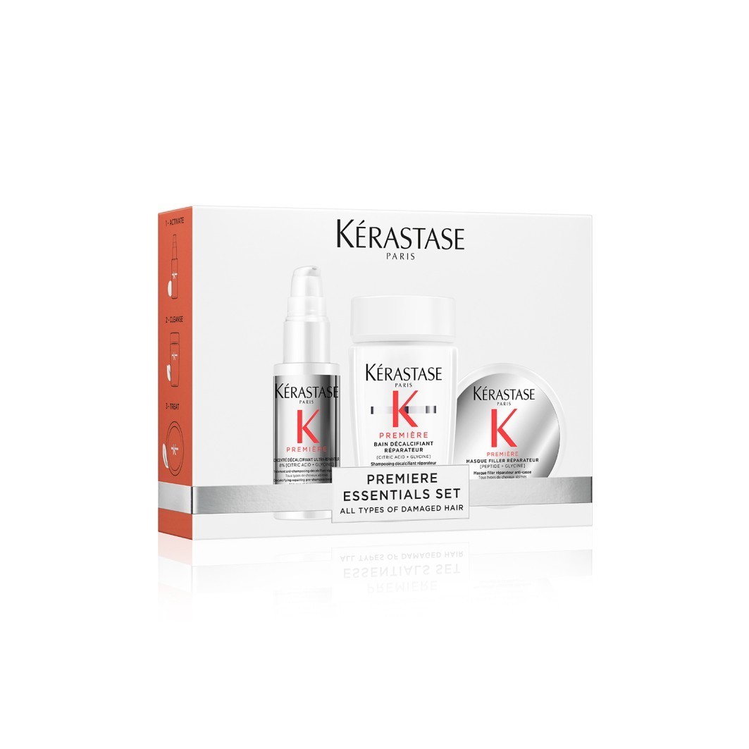„Kérastase“ plaukų priežiūros rinkinys „Première Discovery Set“ – rinkinys labai pažeistiems plaukams – 1 vnt.
