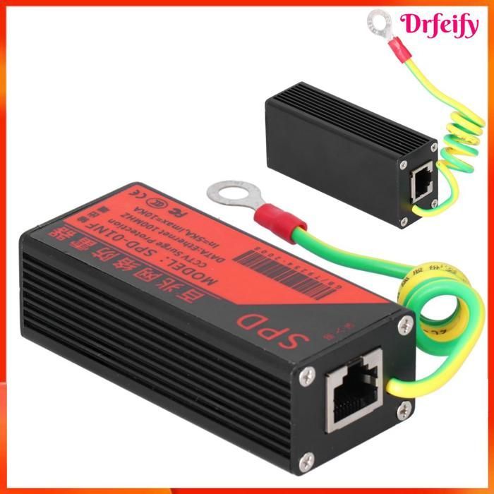 Protezione da sovratensione per videosorveglianza - AKOZON - Protezione da sovratensione di rete - A 5V / Uc 6.8V - 5kA/10kA - Bassa perdita, risposta rapida