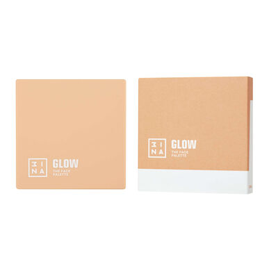 3INA The Glow -kasvojen korostuspaletti 10 g 10 g