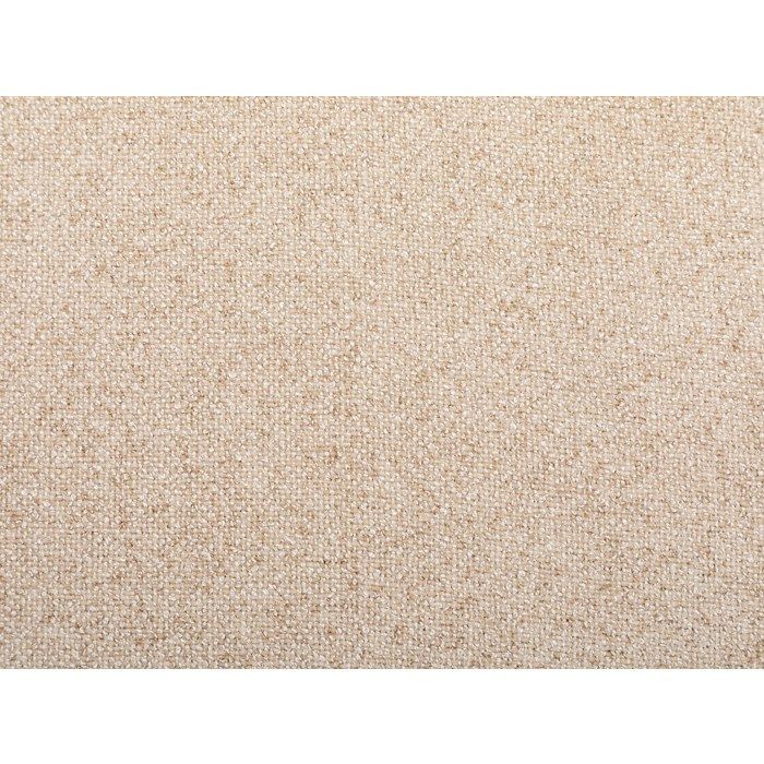 Fauteuil en tissu beige SERINO