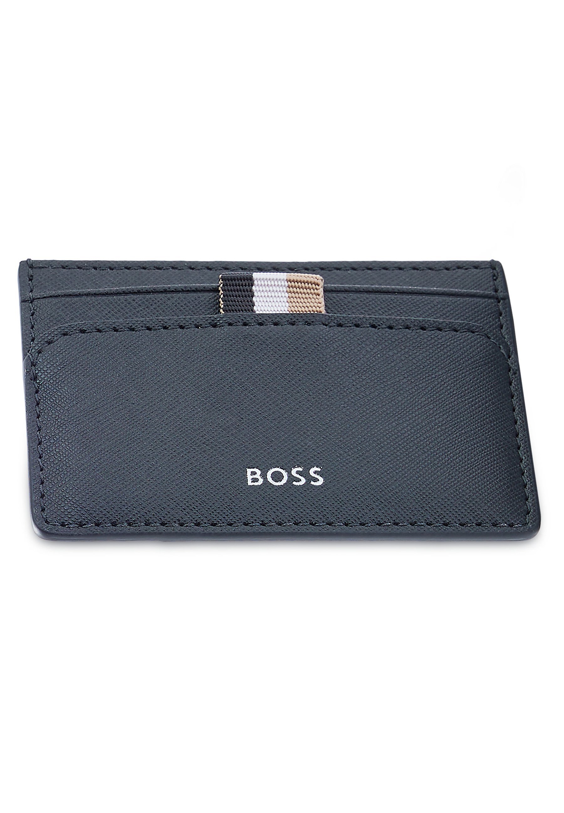 Pouzdro na vizitky BOSS - černé