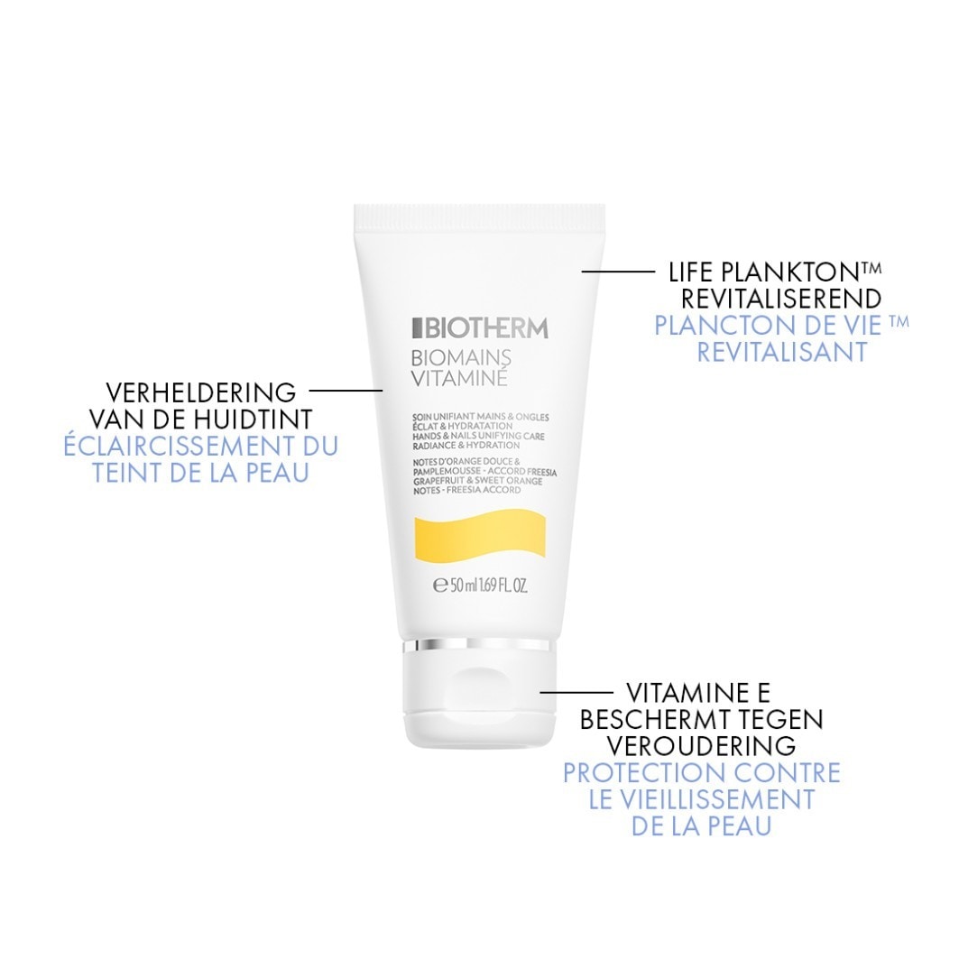 Crème mains Biotherm Biomains Vitaminé - 50 ml