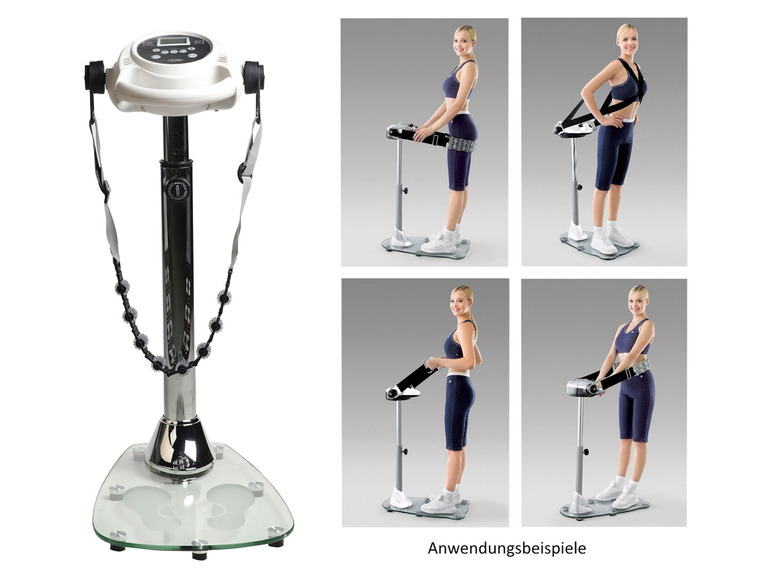 Body Coach Body Coach Vibromassage Deluxe Glas Vitt Överdrag