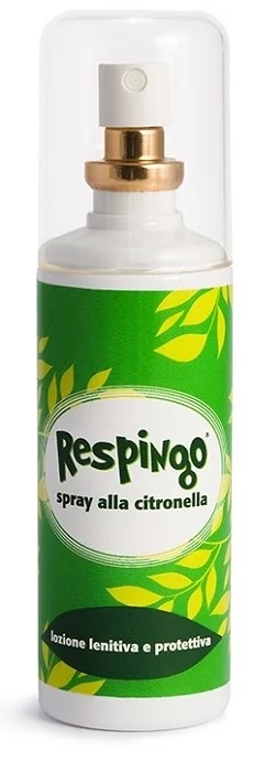 RESPING I Reject Spray anti-moustiques à la citronnelle 100 ml, convient aux peaux sensibles
