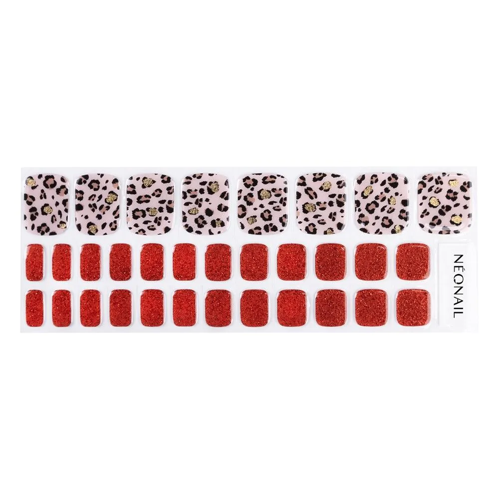 Neonail Gel Stickers Easy On Naklejki hybrydowe P01 20szt