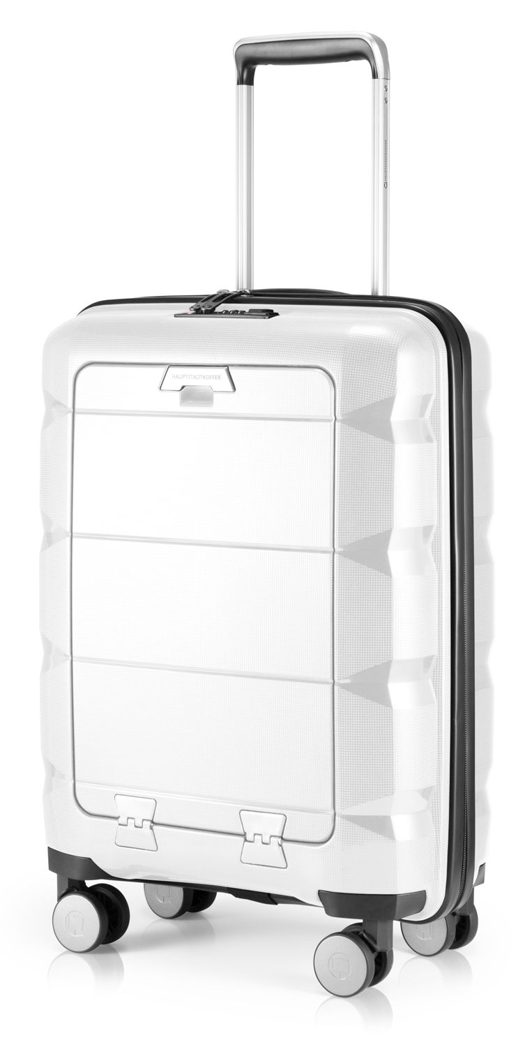 Britz – Handgepäck-Hartschalenkoffer-Trolley, TSA-konform, 55 cm, 34 Liter, dunkelgrün