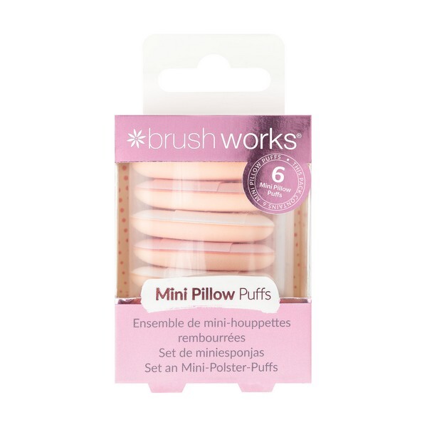 Almofadas de enchimento para mini travesseiros Brushworks - Pacote com 6 unidades