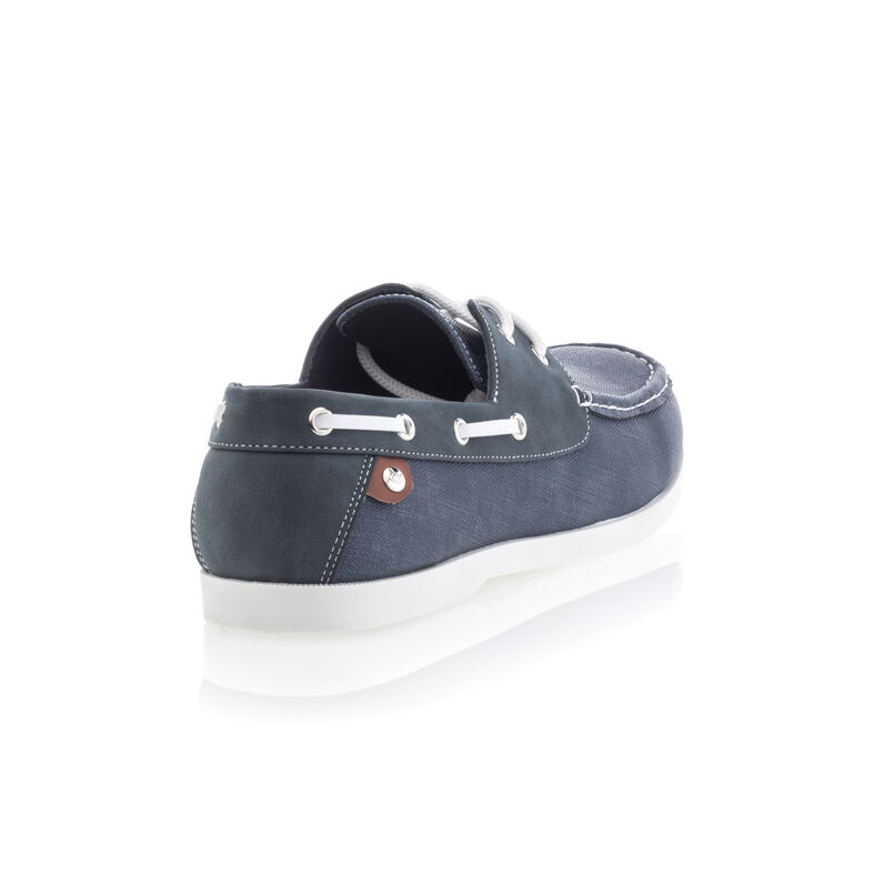 Blaue Herren-Loafer/Bootsschuhe