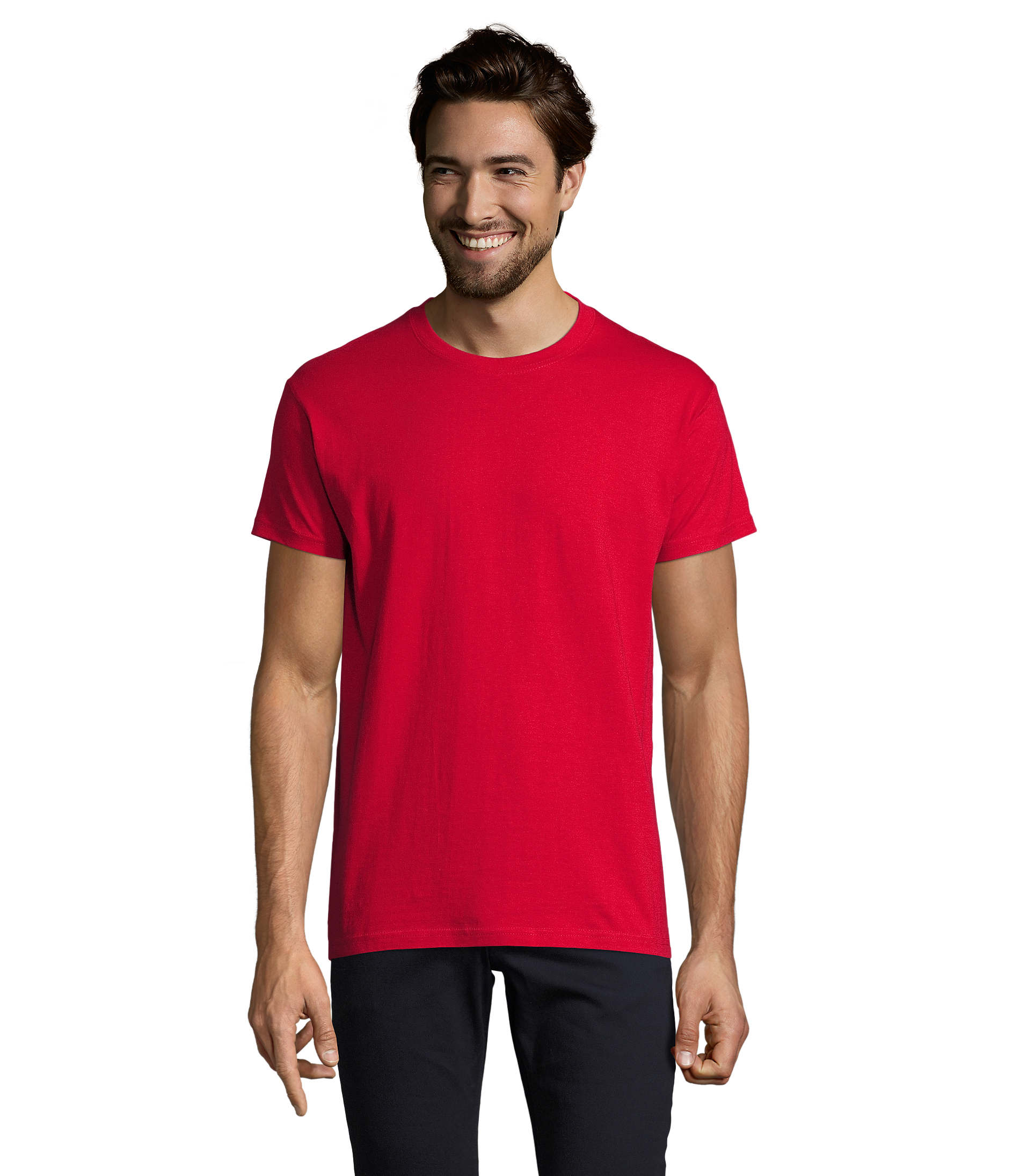  Camiseta Hombre Cuello Redondo Imperial
