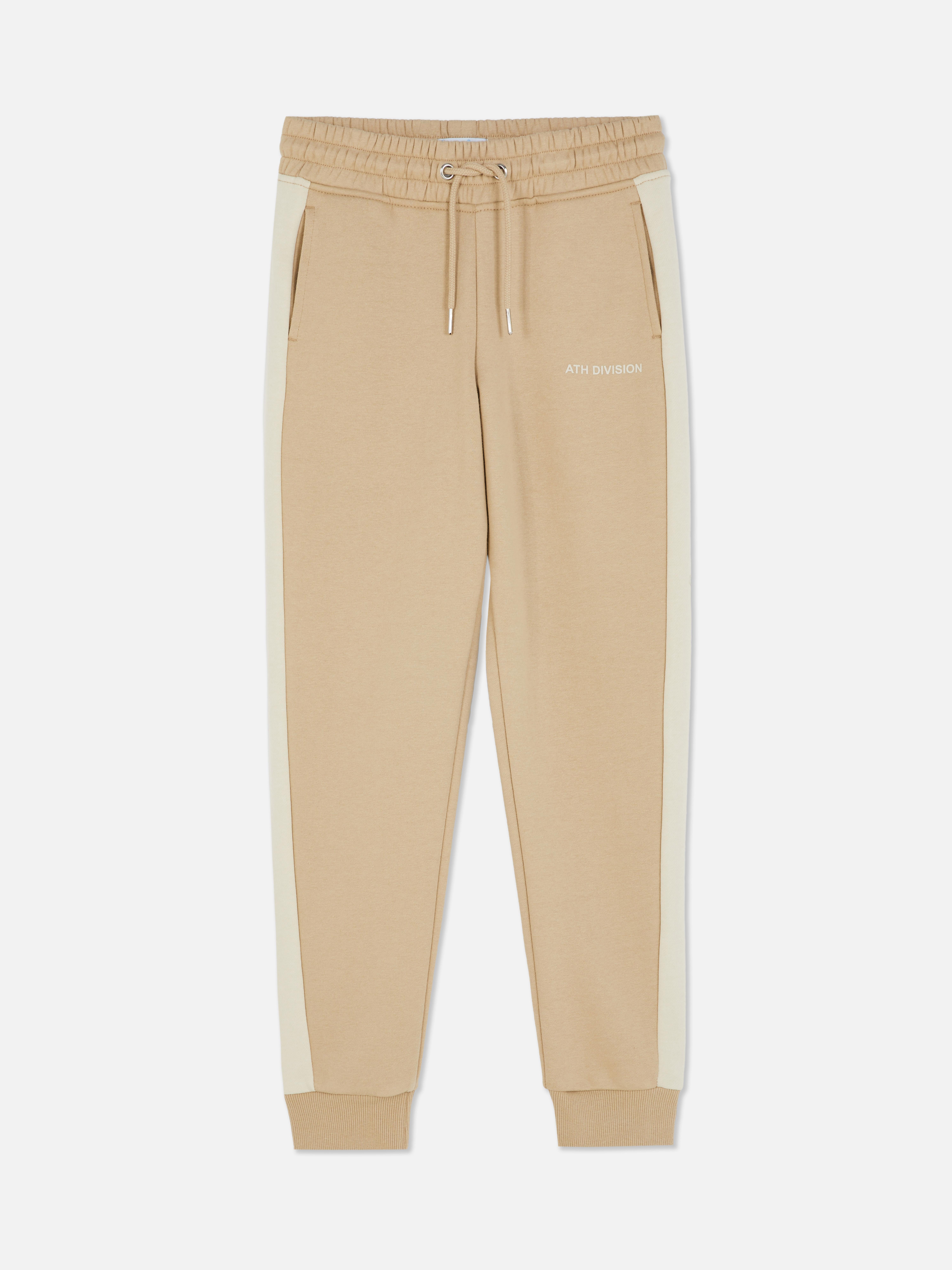 Passende Jogginghose im Farbblock-Design, Jogginghose mit Kordelzug im Bund, Seitentaschen und Bündchen