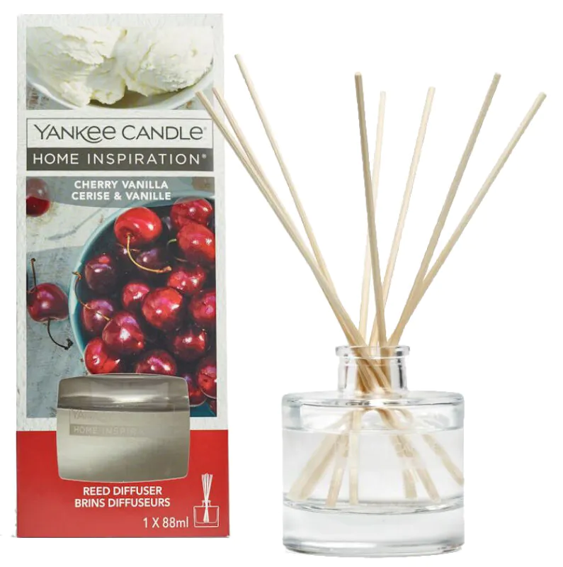 Yankee Candle Home Inspiration Patyczki Zapachowe Cherry Vanilla