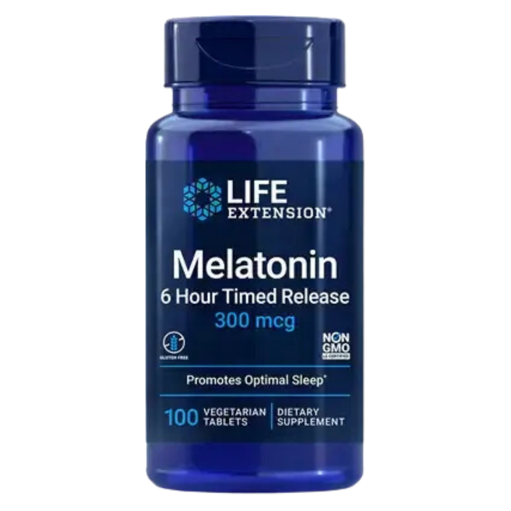 Life Extension melatonin s 6-urnim sproščanjem