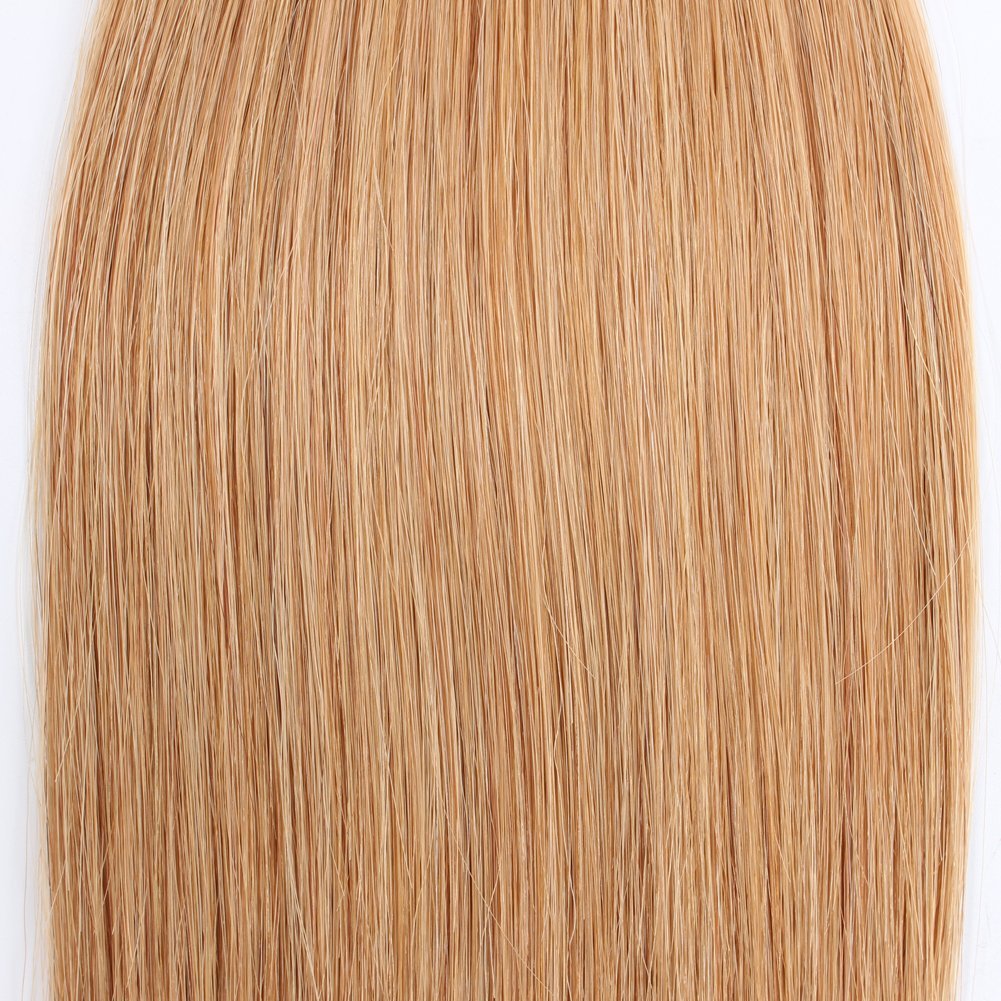 Fashiongirl Extensions podaljški za lase s sponko v obliki čopa #27 srednje blond – kodrasti – #27 srednje blond