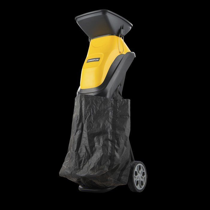 Broyeur de végétaux - POWERPLUS - 2500 W - Epaisseur jusqu’à 44 mm