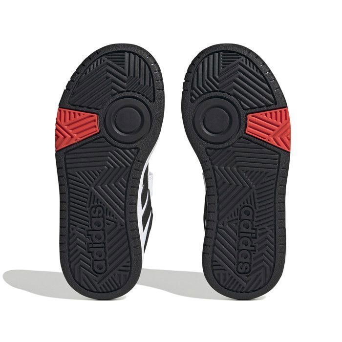 Zapatillas bajas Hoops 3.0 cf c de piel o piel sintética - Adidas - Con cordones - Para niño - Blancas