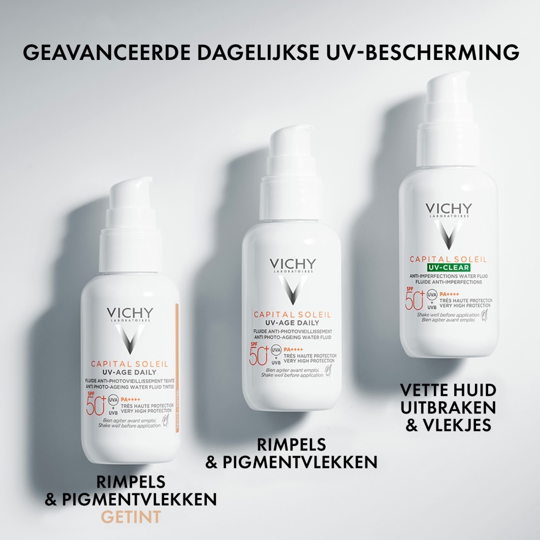 Vichy krema za sunčanje Capital Soleil UV-Age dnevna SPF 50+ - 40 ml