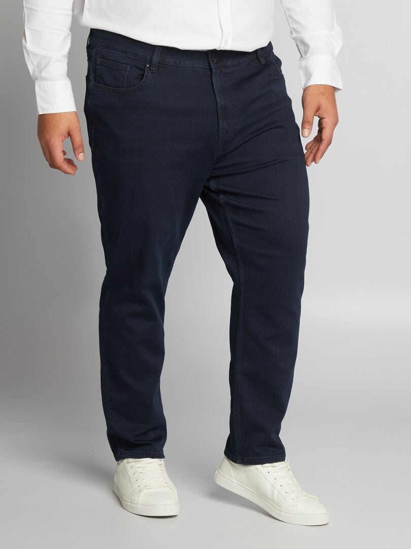 Calça jeans slim de 5 bolsos - L30 - AZUL