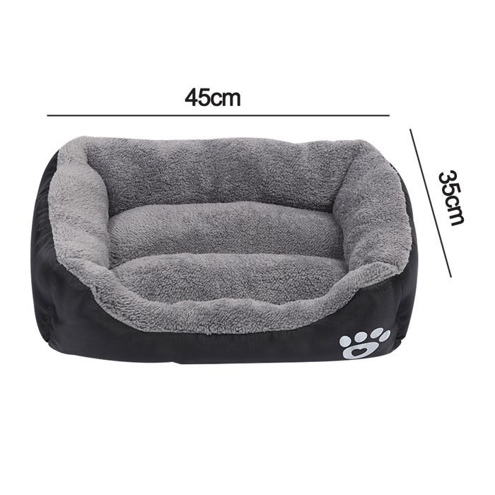 Lit pour chien grande taille, matelas lavable, confortable et respirant pour animaux de compagnie