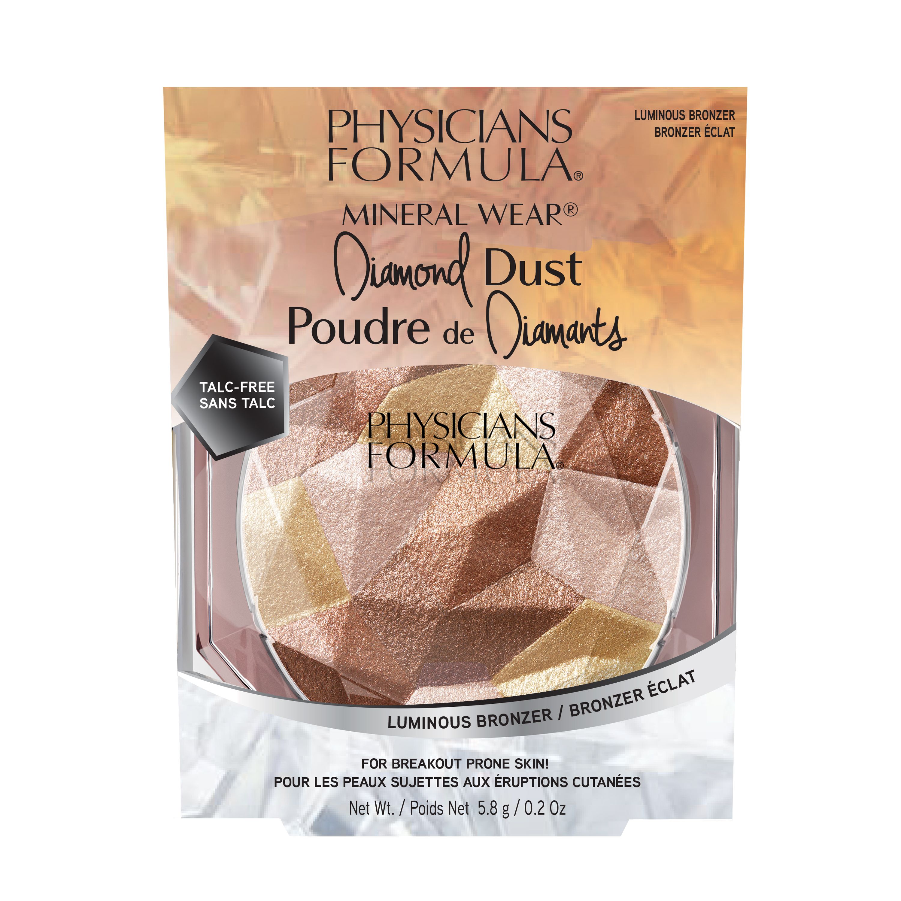 Mineral Wear Diamond Dust Luminous Bronzer Бронзери за лице
