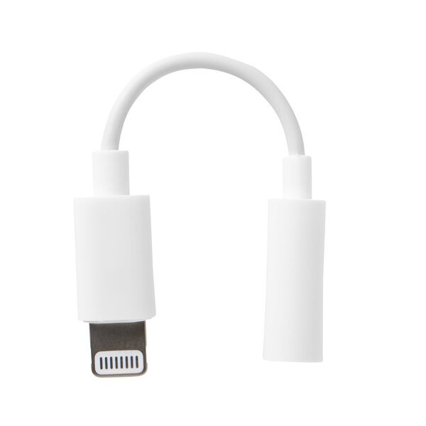 Kruidvat 8-pinski na mini audio adapter<br>bijeli