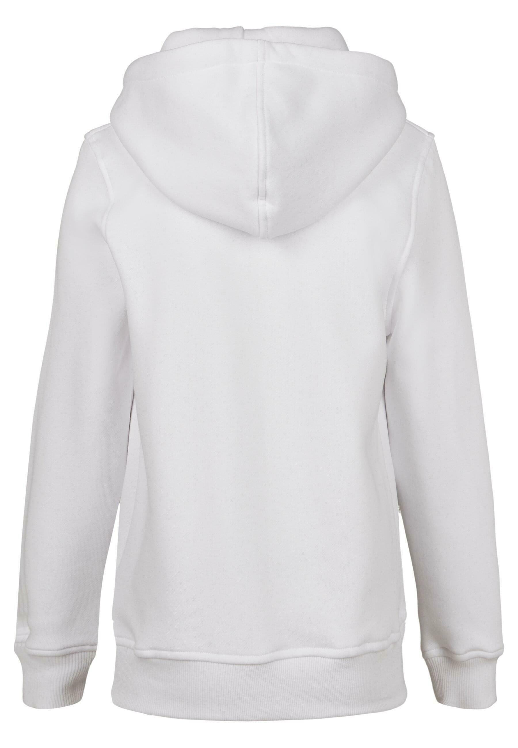 Felpa con cappuccio Mister Tee ONE LINE FIT - bianca