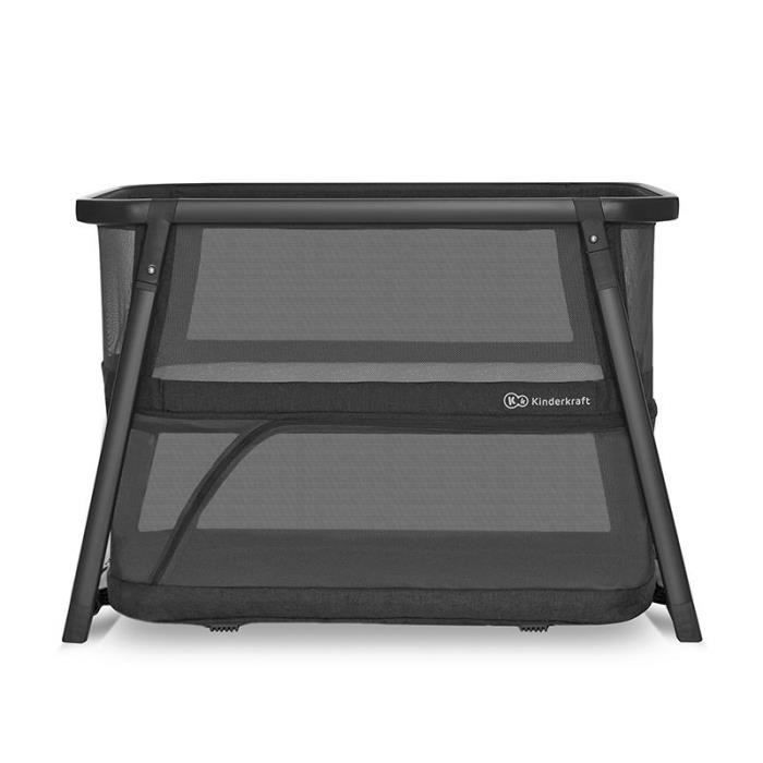 Kinderkraft Sofi Plus Black 2-in-1 Travel Cot