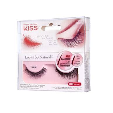 Řasy Kiss Look So Natural Lash Iconic 1 ks 1 ks