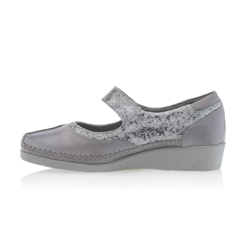Chaussures confort Femme Gris