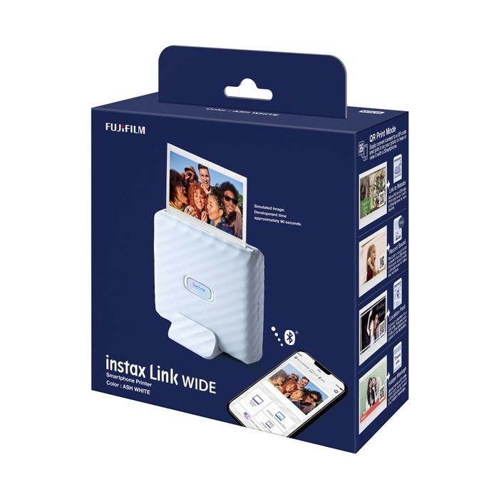 Stampante fotografica - Fujifilm - INSTAX WIDE LINK - Bluetooth - Formato grande - Design compatto