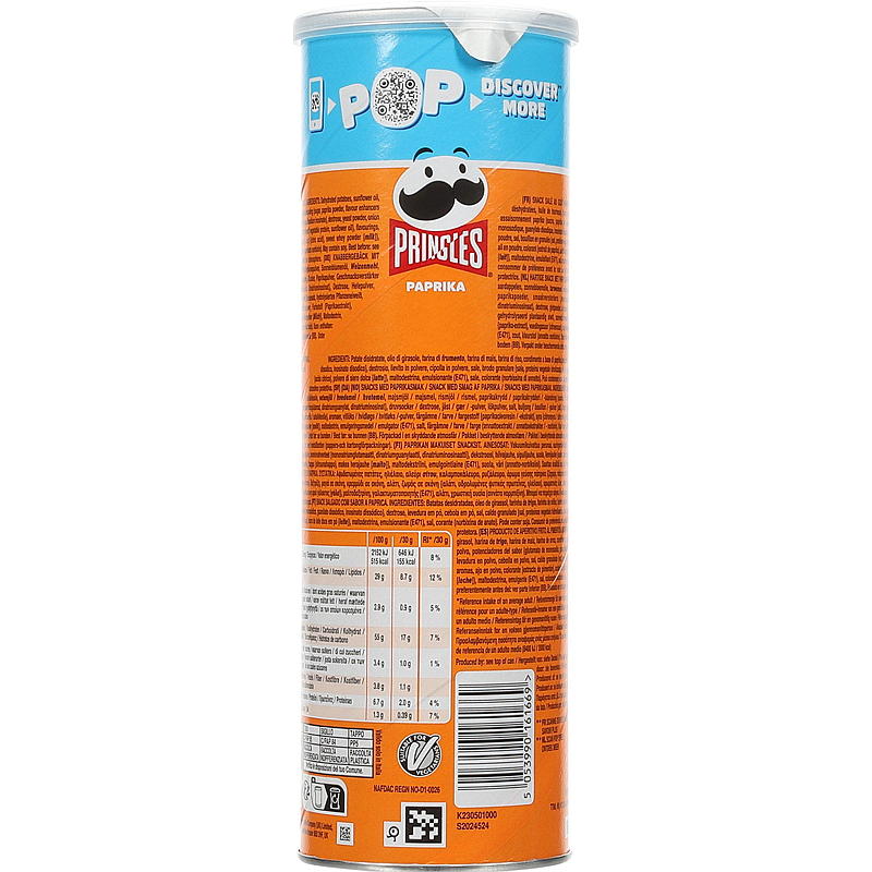 Pringles Pringles 165 g Pimentón