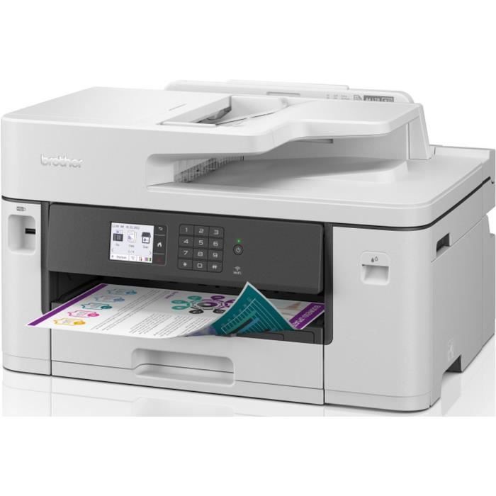 Imprimante Multifonction 4-en-1 - BROTHER - Business Smart - Jet d'encre - A3 - Couleur - Wi-Fi - MFCJ5340DWRE1