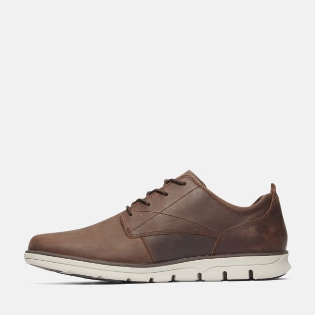 Scarpa Oxford in Pelle Bradstreet da Uomo in                marrone
