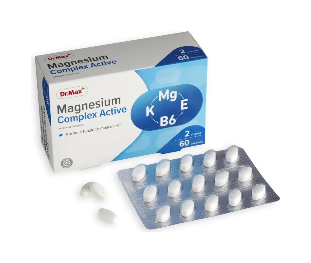 DR. MAX Dr. Max Magnesiumkomplex AC 60 Tabletten für eine normale Muskelfunktion