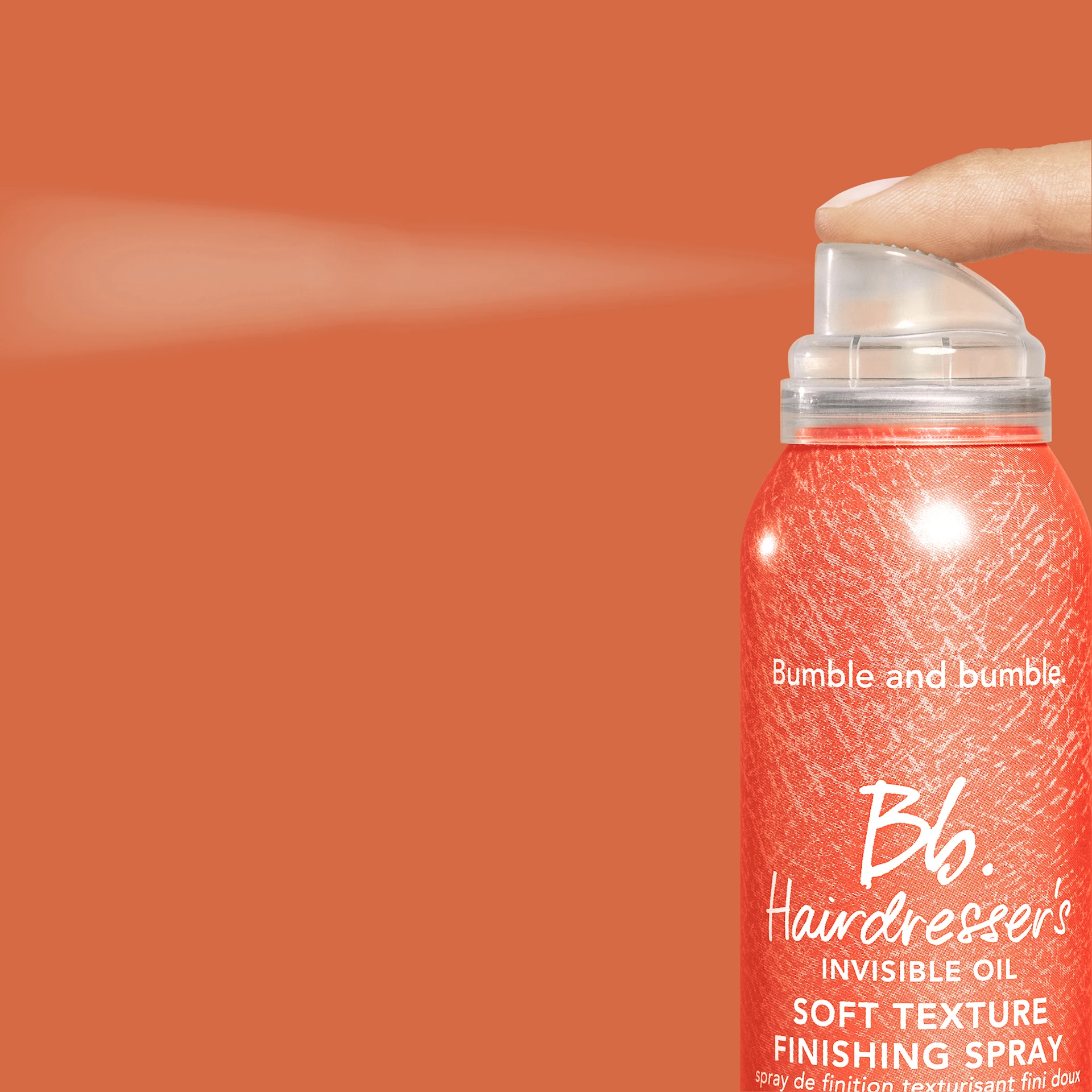 Hairdressers' Invisible Oil Soft Texture Finishing Spray 150 ml - Bumble and bumble