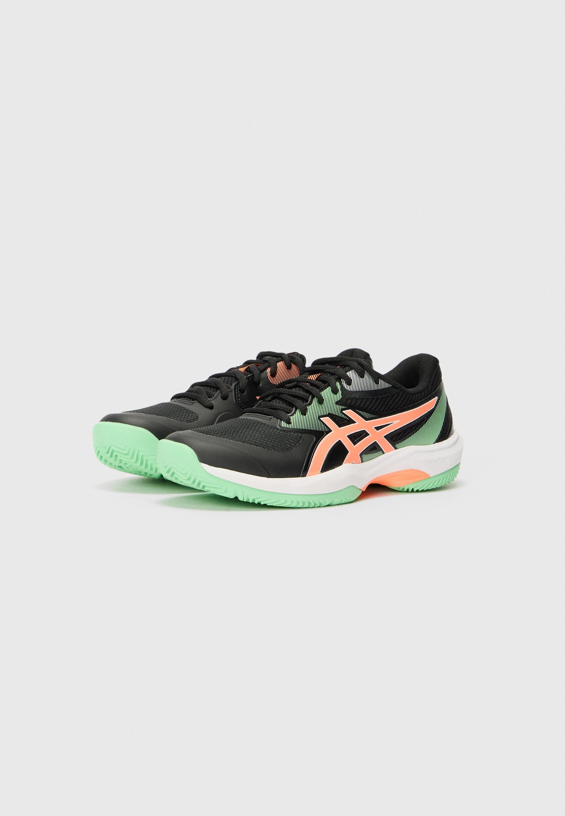 ASICS Padelschoenen - zwart/fel koraal