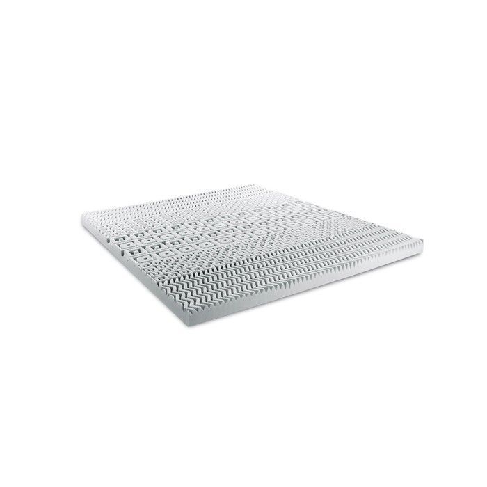 Surmatelas 140x190 Mousse à mémoire de form 5 zones de confort