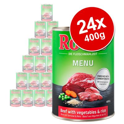Výhodné balení Rocco Menu 24 x 400 g