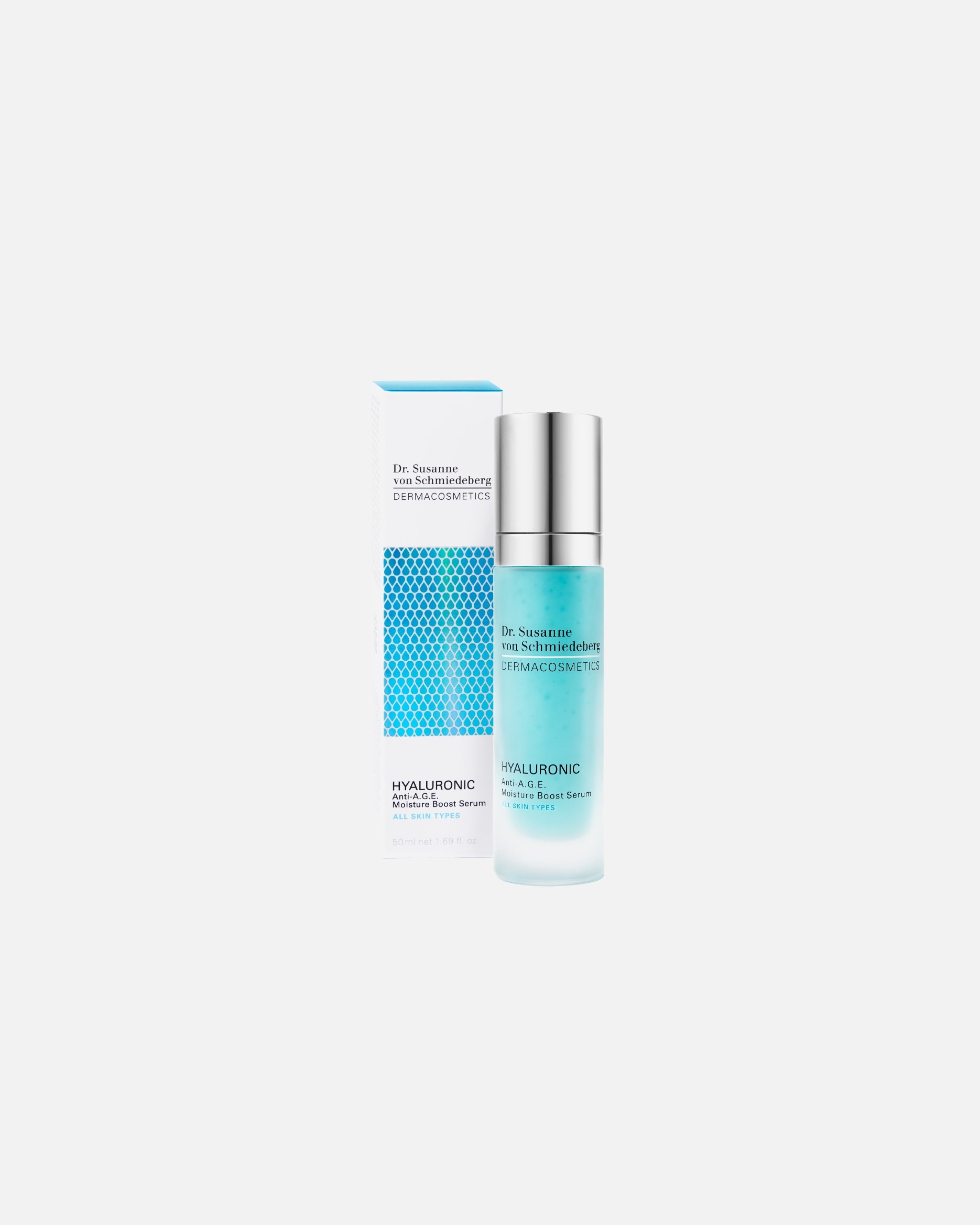 Dr. Susanne von Schmiedeberg Hyaluronic Anti-AGE Moisture Boost serumas – 50 ml