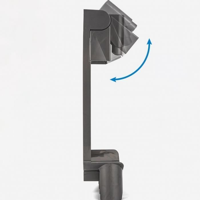 SODIAL wall-mounted docking station compatible with Dyson V7, V8, and V10 – Wireless charging stand and accessory holder