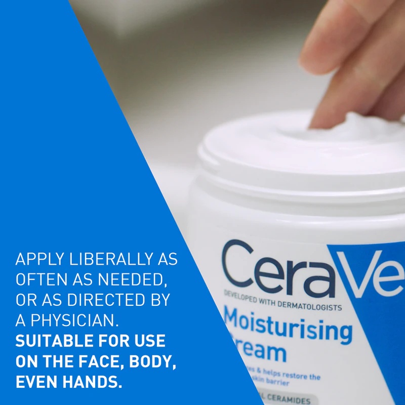 CeraVe Moisturizers vlažilni losjon za obraz in telo za suho in zelo suho kožo
