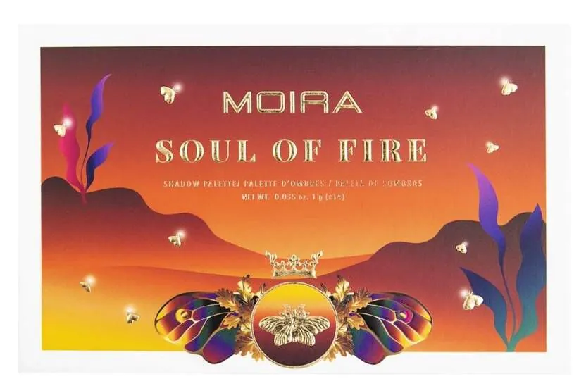 Moira Mystic Palette Paleta cieni Soul Of Fire
