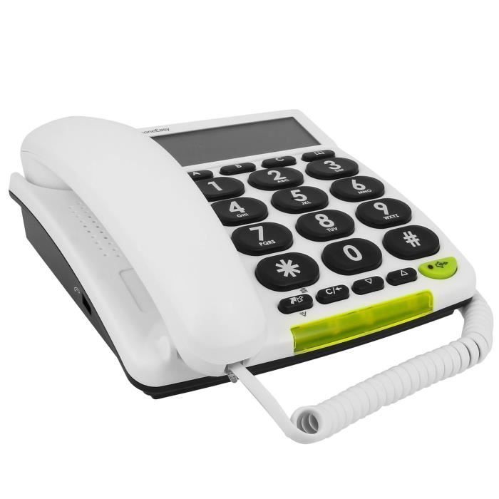Téléphone filaire Doro PHONE EASY 312CS